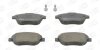 Колодки тормозные дисковые Citroen C4 I/ Peugeot 307 (03-09) CHAMPION 573031CH (фото 2)