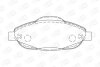 Колодки тормозные дисковые передние Peugeot 308 I, 3008 I CHAMPION 573241CH (фото 1)