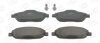 Колодки тормозные дисковые передние Peugeot 308 I, 3008 I CHAMPION 573241CH (фото 2)