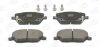 Колодки гальмівні дискові передні Fiat 500X (14-)/ Jeep Renegade (14-), Compass (17-) CHAMPION 573610CH (фото 2)