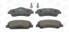 Колодки тормозные дисковые передние Citroen C4 Cactus / Peugeot 308 II (CHAMPION 573630CH (фото 2)