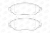 Колодки тормозные дисковые передние Renault Trafic III/ Opel Vivaro (15-) CHAMPION 573656CH (фото 1)