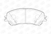 Колодки тормозные дисковые передние Renault Espace V, Megane IV, Scenic IV (5736 CHAMPION 573673CH (фото 1)