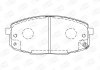 Колодки тормозные дисковые передние HYUNDAI i30 (FD) 07-12, i30 Estate (FD) 07-12 CHAMPION 573730CH (фото 1)