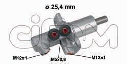 Головний гальмівний циліндр A6/A4/Superb/Passat 00-(D1=25,4mm)(TRW) CIFAM 202-458