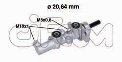 Головний гальмівний циліндр Mazda 6 02-(D1=20,64mm, +ESP) CIFAM 202-734