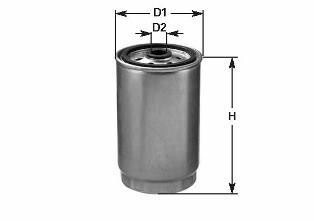 Фільтр паливний BMW E34/36/38/39 1.7/2.5tds CLEAN FILTERS DN877