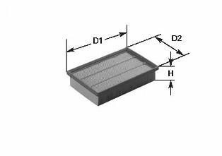 Фільтр повітряний C200/230 Kompressor W203 M111 00>02 CLEAN FILTERS MA1341