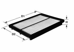 Фільтр повітряний Hyundai I30/Ceed 07- CLEAN FILTERS MA3119