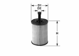 Фільтр масляний 1.9TDI/2.0SDI T5 03-/Caddy/Golf 04-/Passat/Jetta 05- CLEAN FILTERS ML1704