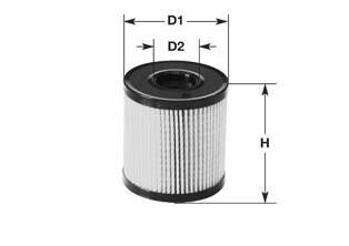 Фильтр масляний A160/170 CDI W168 OM668 CLEAN FILTERS ML1709