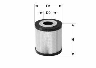 Фільтр масляний Sprinter/Vito/C/E ОМ611/612/646 CLEAN FILTERS ML479/A
