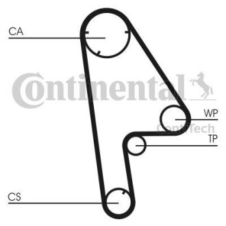 Ремінь ГРМ Contitech CT763