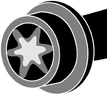 Комплект болтов, головка цилиндра (10 шт.)) CORTECO 016703B