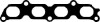 Прокладка выпускного коллектора FORD/MAZDA/VOLVO 1,6 CORTECO 460080P (фото 1)