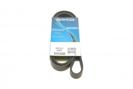 Ремень генератора поликлиновый DAYCO 6PK1510