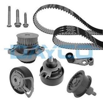 Комплект ГРМ, пас+ролик+помпа DAYCO KTBWP3590