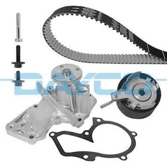 Комплект ГРМ, пас+ролик+помпа DAYCO KTBWP7640