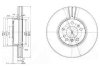 Диск тормозной BMW X3(E83)/X5(E53) "F D=332mm "00-11 Delphi BG3628 (фото 1)