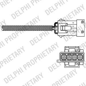 Лямбда зонд Delphi ES1079412B1