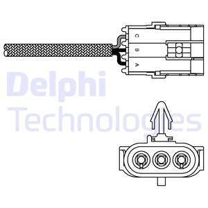 Датчик кисню Delphi ES10970-12B1