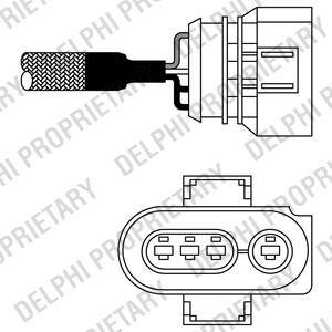 Лямбда зонд Delphi ES1098712B1