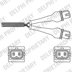 Лямбда зонд Delphi ES2024412B1