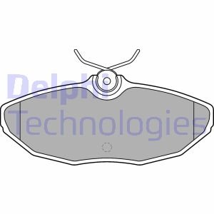 Тормозные колодки дисковые JAGUAR/LINCOLN XJ/S-Type/LS "R "98-09 Delphi LP1505