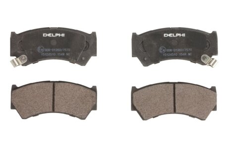 Комплект гальмівних колодок Delphi LP1548