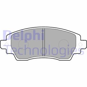 A_тормозные колодки дисковые TOYOTA Corolla E "F "97-02 Delphi LP1560