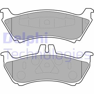 Тормозные колодки дисковые MERCEDES ML(W163) "R "98-05 Delphi LP1692