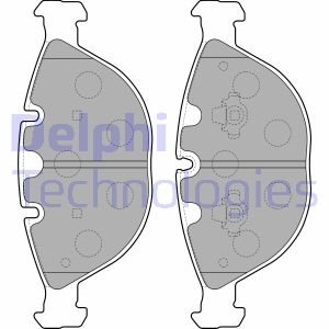 A_тормозные колодки дисковые BMW 7(E65)/X5(E53) "F "01-09 Delphi LP1798