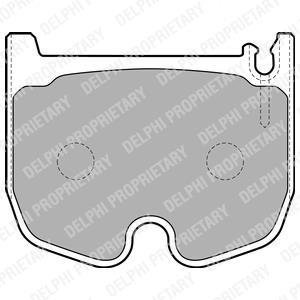 A_тормозные колодки дисковые MERCEDES 211/220/221 "AMG "F "02-06 Delphi LP1841