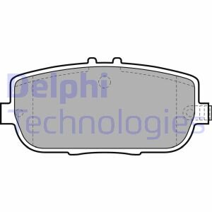 Комплект гальмівних колодок Delphi LP2027