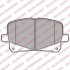 A_тормозные колодки дисковые TOYOTA Previa "F "00-03 Delphi LP2129 (фото 1)