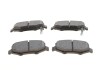 Тормозные колодки дисковые JEEP/DODGE Wrangler/Cherokee/Liberty/Nitro "R "06>> Delphi LP2172 (фото 1)