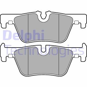 Тормозные колодки дисковые BMW 1(F20)/3(F30) "R "11>> Delphi LP2286