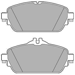 Тормозные колодки, дисковые Delphi LP2764