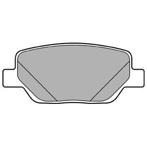 Комплект гальмівних колодок Delphi LP3290