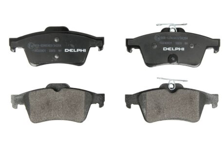 Комплект гальмівних колодок Delphi LP3303