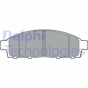 Комплект гальмівних колодок Delphi LP3313