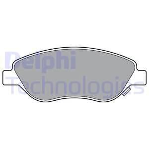 Комплект гальмівних колодок Delphi LP3360