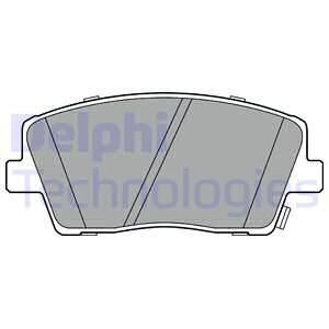 Комплект гальмівних колодок Delphi LP3390