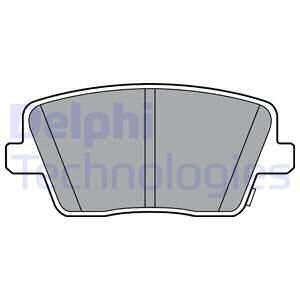 Комплект гальмівних колодок Delphi LP3404