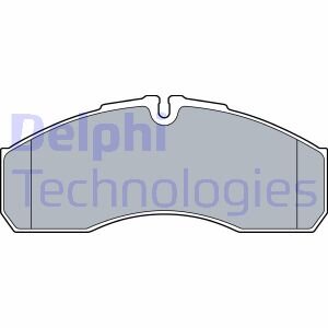 Комплект гальмівних колодок Delphi LP3541