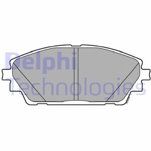 Комплект гальмівних колодок Delphi LP3633