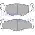 Тормозные колодки дисковые SEAT/VW Cordoba/Ibiza/Golf/Jetta/Passat "F "83-02 Delphi LP420 (фото 1)