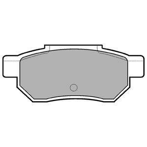 Тормозные колодки, дисковые Delphi LP772