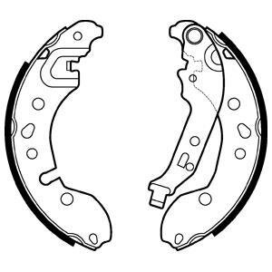 Гальмівна колодка Delphi LS2124