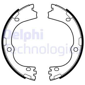 Тормозные колодки, барабанные Delphi LS2166